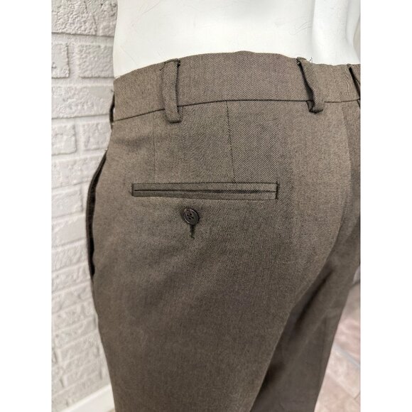 Ralph Lauren Men’s Brown Trousers Dress Pants Size 38 x 30 - Picture 6 of 9